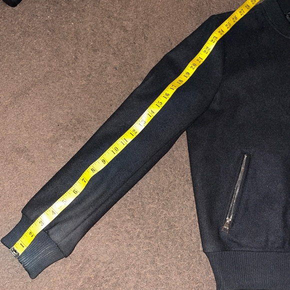 Levi’s Wool-Blend Rib Knit Bomber Jacket - Picture 5 of 11